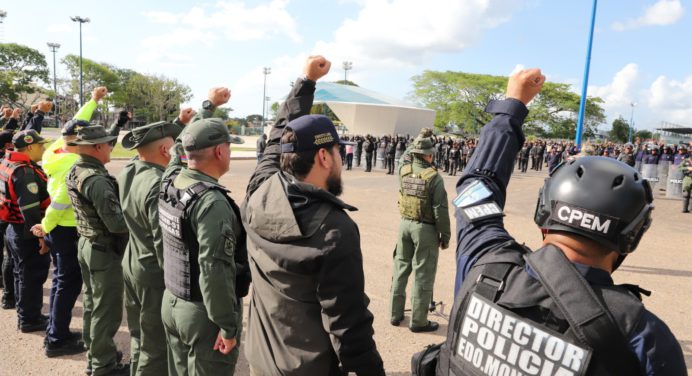 Bajo la premisa “Monagas territorio de paz” despliegan seguridad