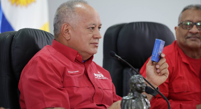 Cabello señaló a opositores de estar detrás de bandas criminales en EE.UU.