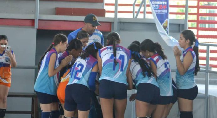 Con 12 equipos se juega la liga menor de Voleibol en Monagas