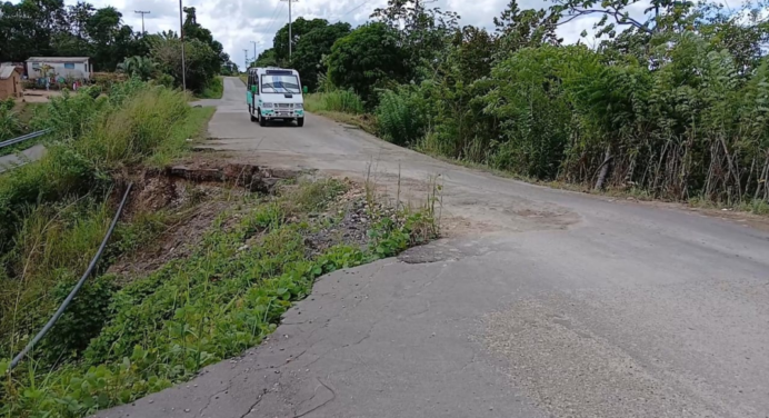 Conductores denunciaron mal estado de la Troncal 10