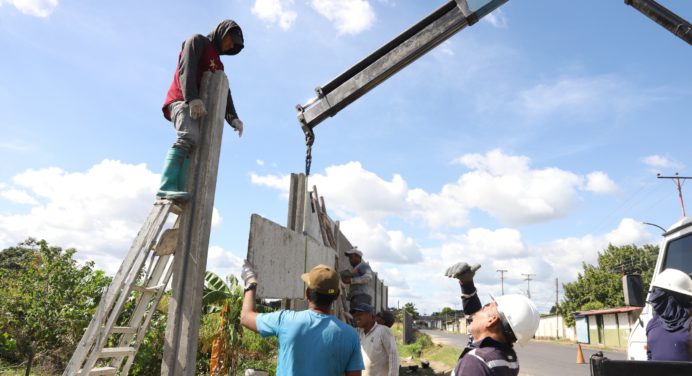 Construyen cerca perimetral del aeropuerto José Tadeo Monagas de Maturín