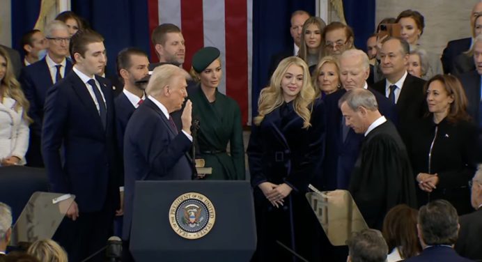 Donald Trump es oficialmente el presidente de Estados Unidos