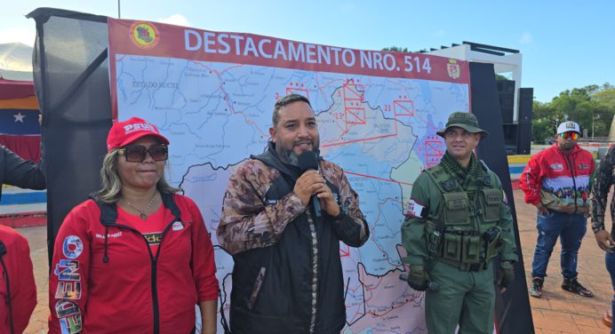 En unión cívico, militar y policial realizaron ejercicio Escudo Bolivariano en Cedeño