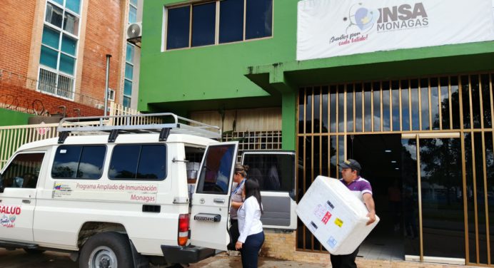 Equipo de inmunización sigue desplegado en todo el estado Monagas