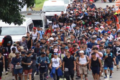 primera caravana migrante