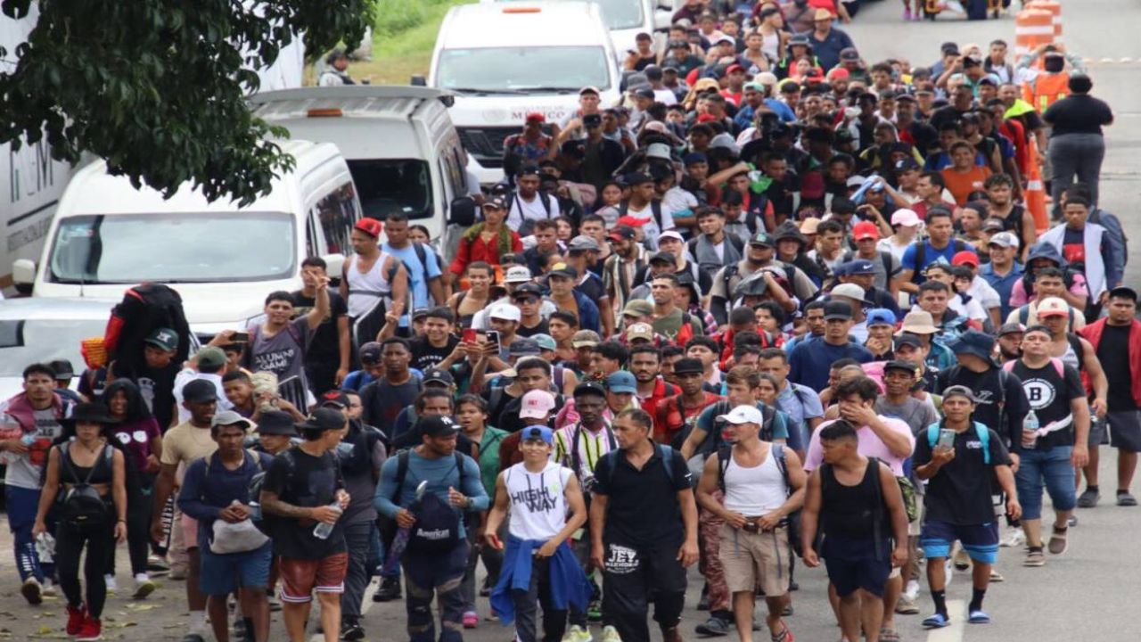 primera caravana migrante