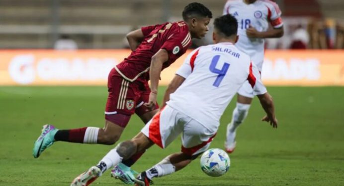 La Vinotinto cayó ante Chile en el inicio del Sudamericano Sub-20