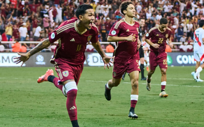 La Vinotinto dominó a Perú 4-0 en Cabudare