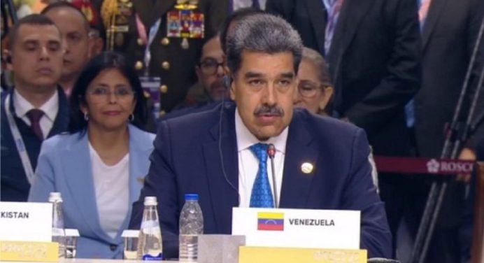 Maduro aboga por la creación de un bloque global de fuerzas unificadoras