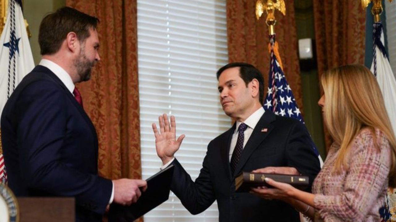 Marco Rubio jura como Secretario de Estado de Estados Unidos (+VIDEO)