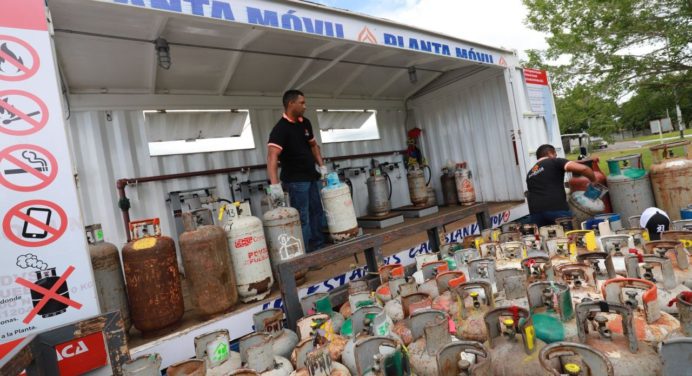 Más de 2 millones de cilindros de gas doméstico distribuidos en Monagas en 2024