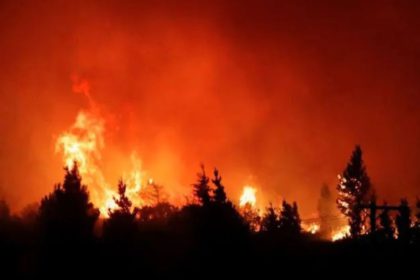 incendio en la Patagonia