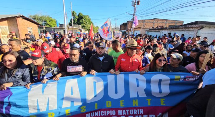 Maturineses marcharon por el derecho a la paz y a la libertad