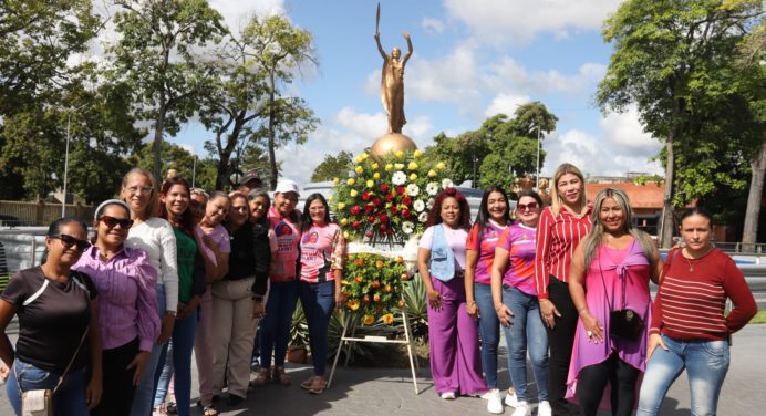 Mujeres de Monagas conmemoran el natalicio de Juana Ramírez La Avanzadora