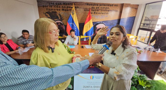 Ratificada Enma Reyes como presidenta del Concejo Municipal de Maturín