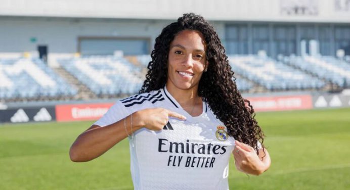 Real Madrid fichó a la internacional brasileña Yasmim