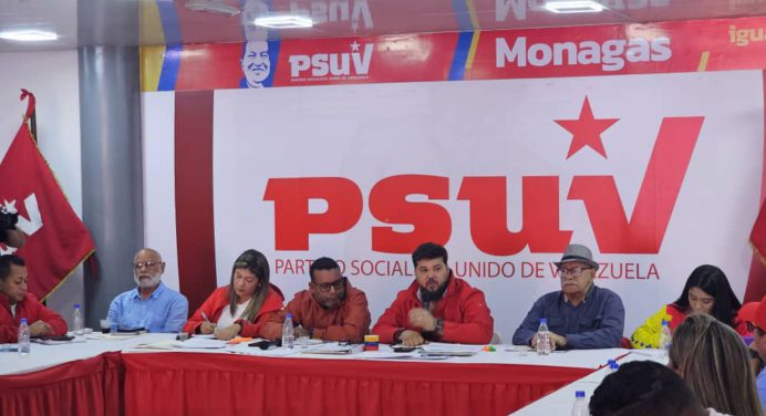 Realizan primera reunión ampliada del Psuv Monagas en el 2025