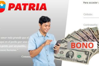 Recibe el BONO PATRIA