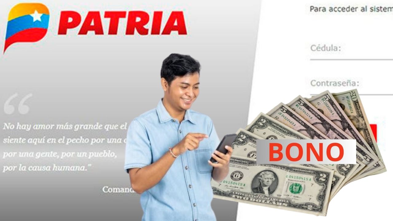 Recibe el BONO PATRIA