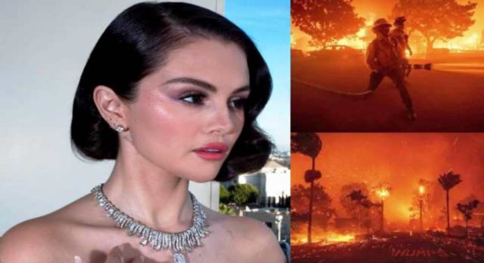 Selena Gómez dona 5 millones de dólares para las víctimas de incendios en Los Ángeles