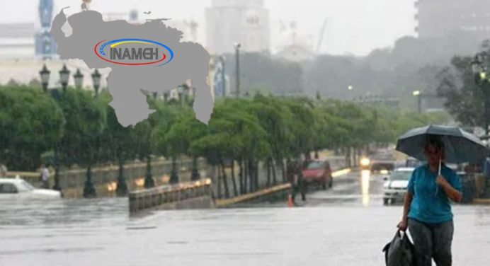 Siguen las lluvias en varios estados venezolanos: Aquí el reporte de del Inameh