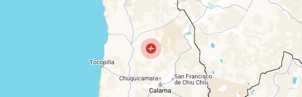 Terremoto de magnitud 6,1 sacude el norte de Chile