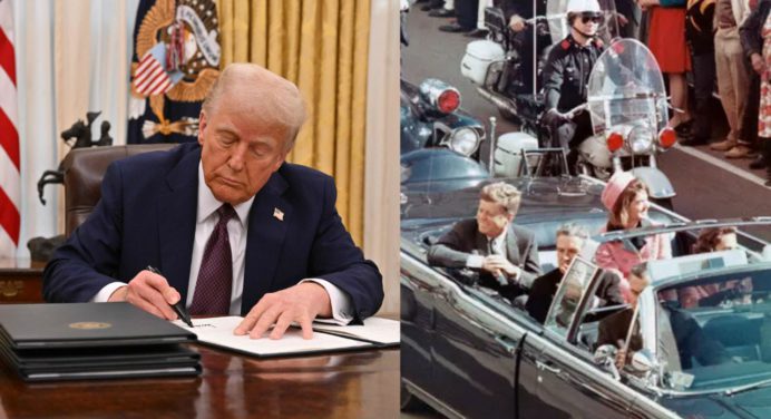 Trump ordena desclasificar documentos de los asesinatos de John F. Kennedy y Martin Luther King