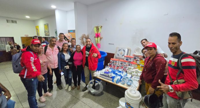 Alcaldía de Cedeño transfiere recursos para culminar obra en comuna “Caribes del Turimiquire”