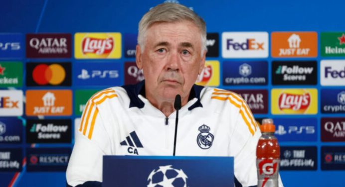 Ancelotti: «En la Champions solo pitan los mejores árbitros de cada país»