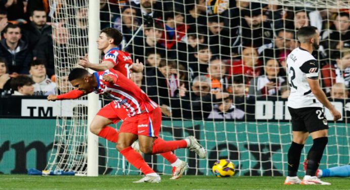 Atlético de Madrid sigue encendido en la pelea por LaLiga