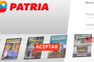 Depósito activo en PATRIA