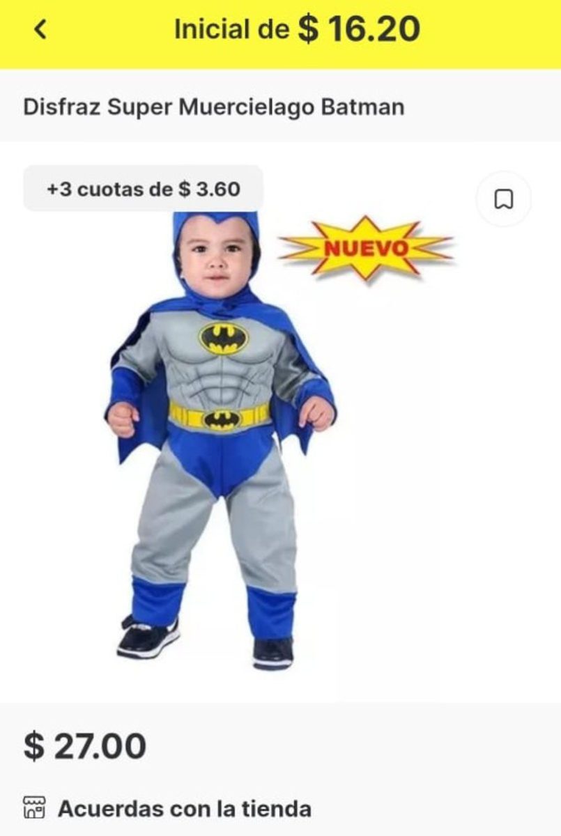 Carnavales 2025 con Cashea: 5 disfraces disponibles con poca inicial 6 Carnavales 2025 con Cashea