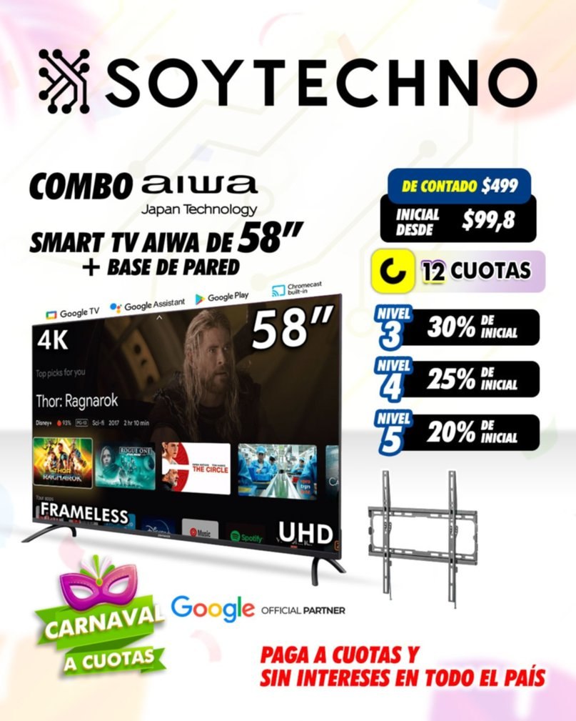 electrodomésticos con Cashea