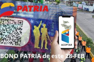 BONO PATRIA de este 28-FEB