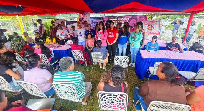 Gran Misión Venezuela Mujer atiende a más 300 maturinesas en la comuna El Rosillo