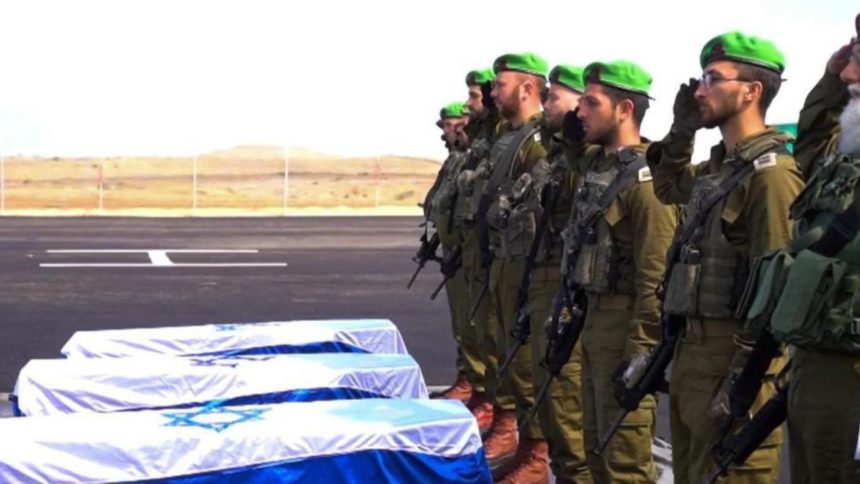 cuerpos de rehenes israelíes