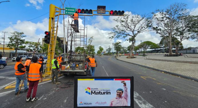 Instalada nueva señalética en la avenida Raúl Leoni de Maturín