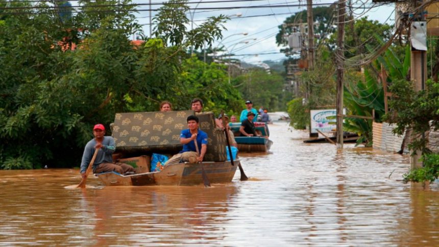 Lluvias en Bolivia