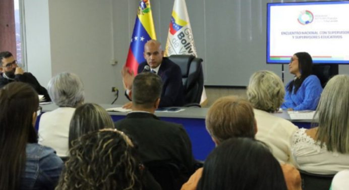 Ministro Héctor Rodríguez presenta 5 objetivos claves para transformar la educación