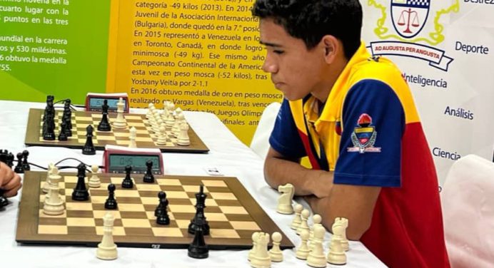 Monaguense Dilson Peña nuevo campeón nacional de ajedrez