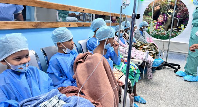 Plan quirúrgico benefició a 16 niños con jornada en el Hospital Dr. “Tulio López Ramírez»