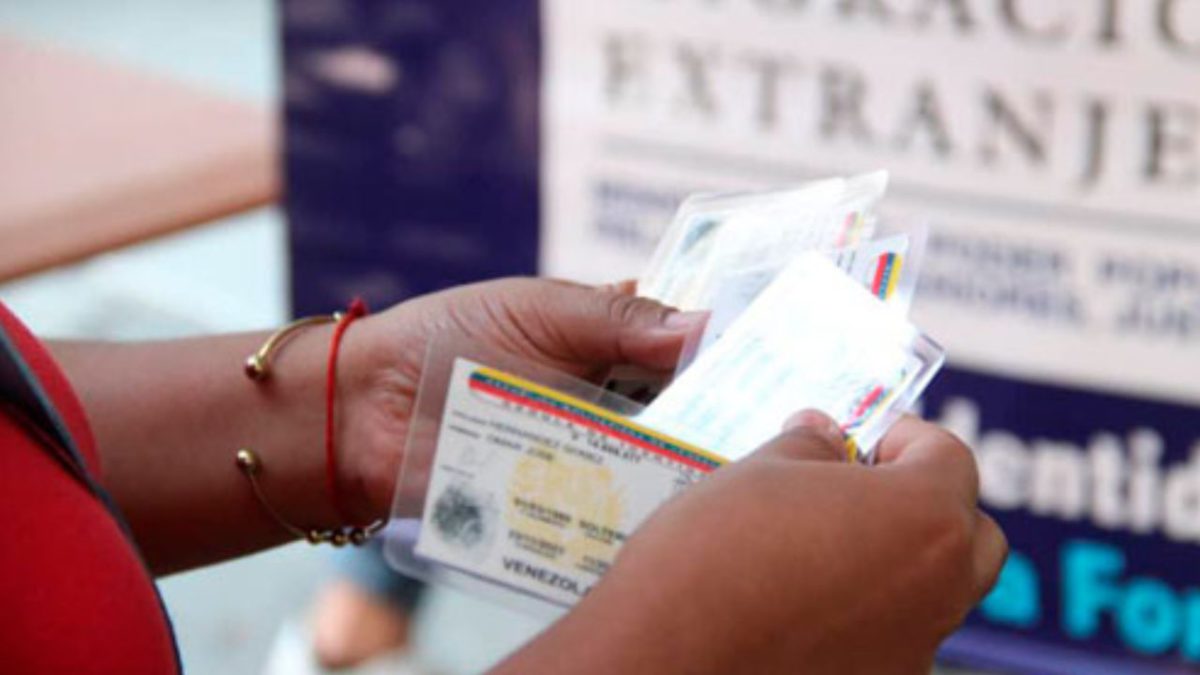 de cedulación del SAIME