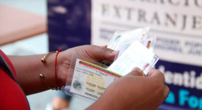 Saime incorpora los días viernes a la jornada de cedulación sin previa cita