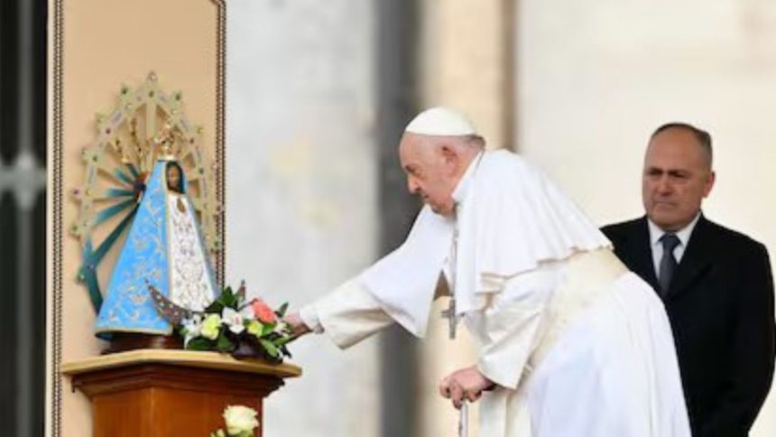 Salud del papa Francisco progresa