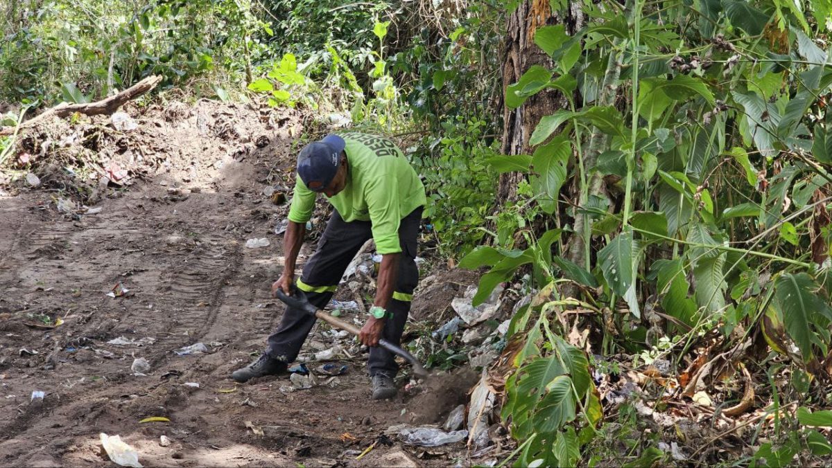 saneamiento en 21 sectores de la parroquia de san vicente por el gobierno local laverdaddemonagas.com desechos4