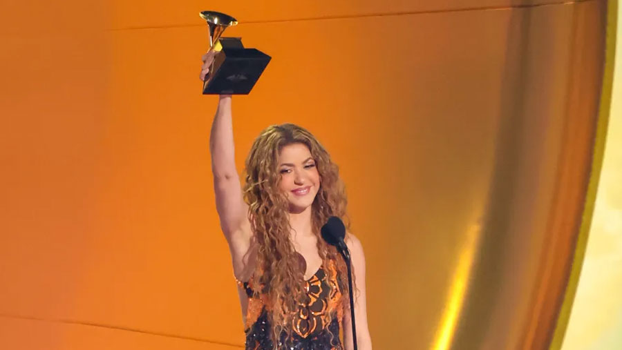 Shakira se llevó el Grammy a mejor álbum de pop latino