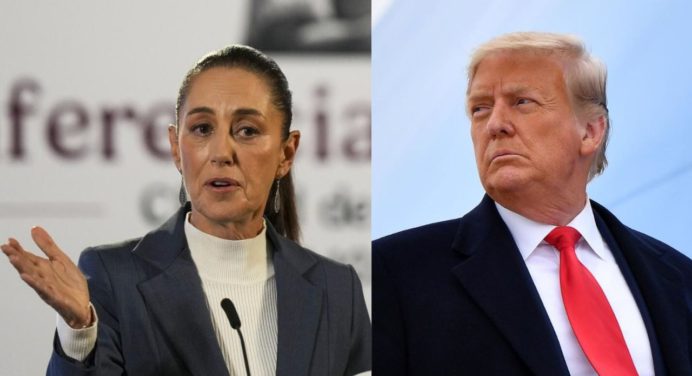 Sheinbaum anuncia que Trump retrasó por un mes los aranceles a México