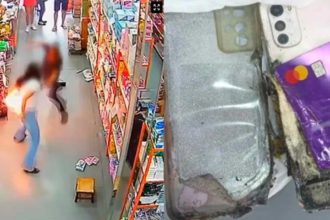 telefono explota en el bolsillo de una mujer y termino con fuertes quemaduras video laverdaddemonagas.com sin titulo 11