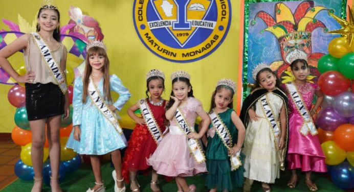 La U.E. Yosmannicol presenta a las reinas del carnaval 2025