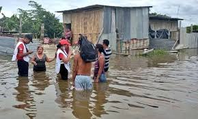 Lluvias en Ecuador.